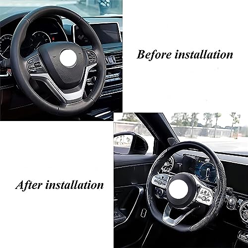 2 Pezzi Auto Coprivolante, per Fiat Tipo 500 500L