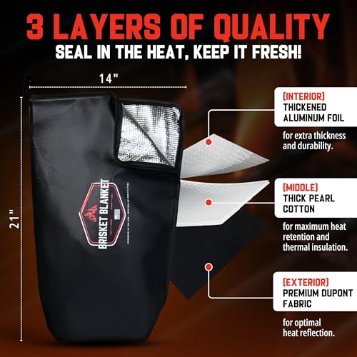 Manta Brisket Original para BBQ - Bolsa Aislante para Carne miniatura 5