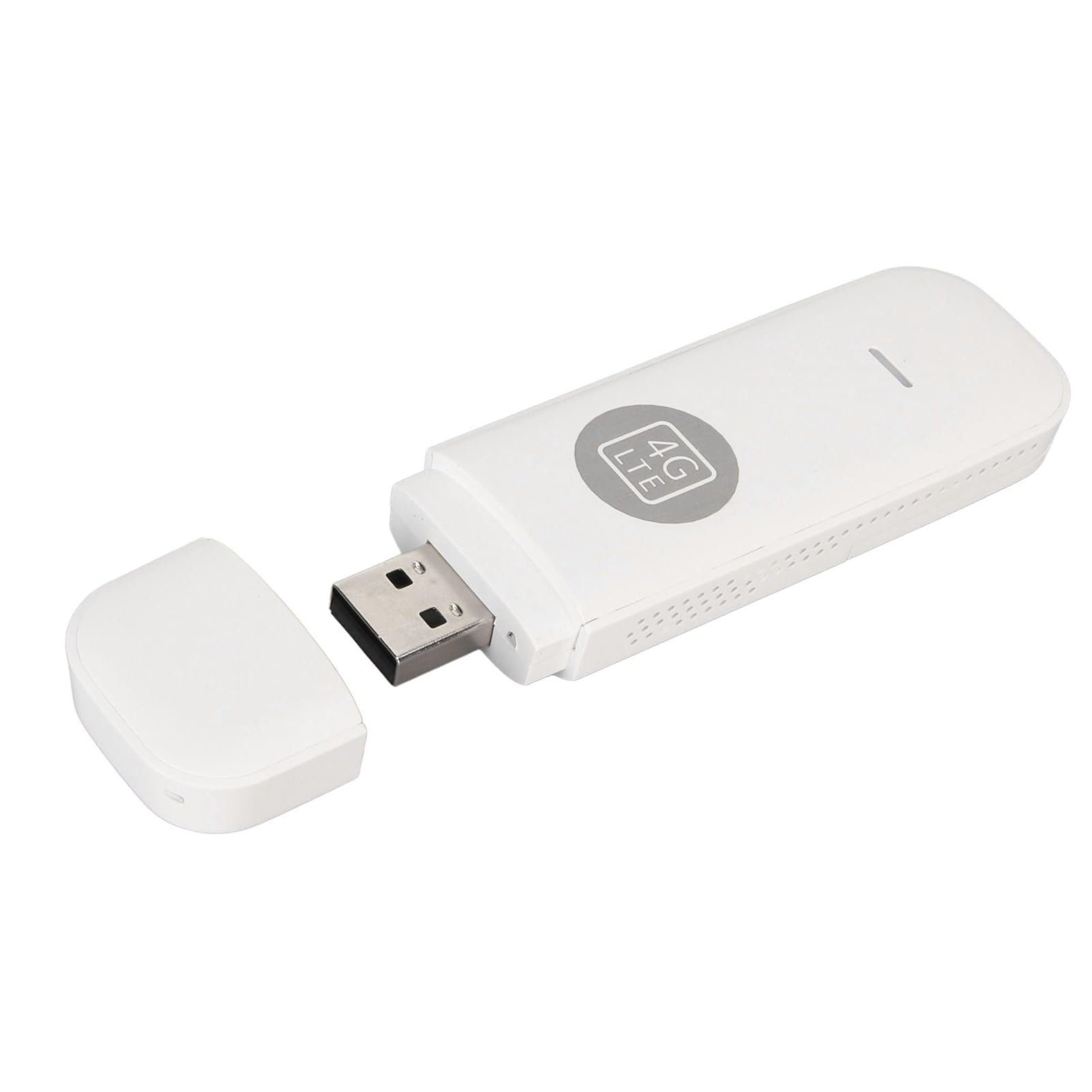 Przenośny Router Wi-Fi USB 4G LTE, Mobilny Hotspot Wi-Fi 4G LTE Odblokowany, Modem USB Sieć Bezprzewodowa Inteligentny Router z Gniazdem Karty SIM do Podróży Wycieczka na Wakacje