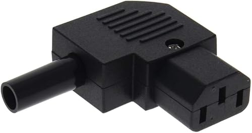 Miniatura 3 de Fielect C13 Adaptador de enchufe de alimentación Conector de alimentación CA Enchufe de alimentación AC110-250V 10A 3 pines Terminales Adaptador en