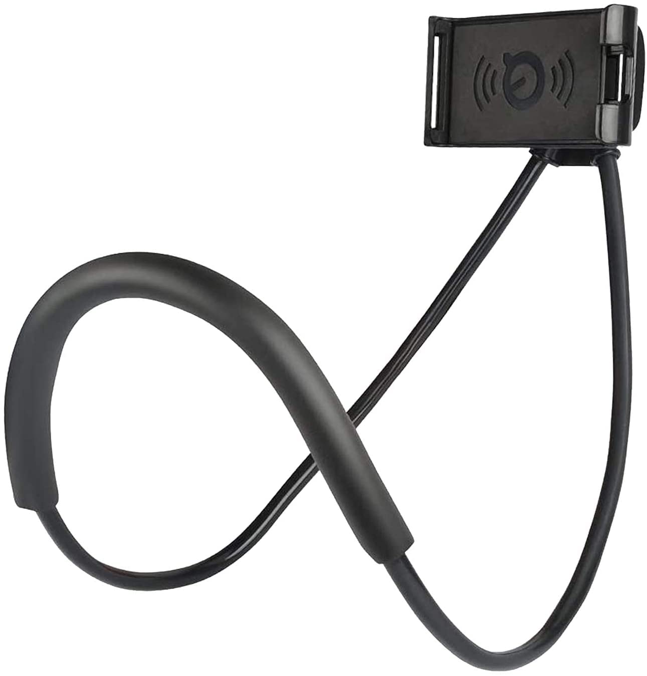 CELLMASTER Flexible 360° Degree Rotation Hanging Neck Lazy Mobile Phone Tablet Holder for 4-6.5 inches for Flexible Duel Clip (Black) (B09W67YCGR) Amazon Price History, Amazon Price Tracker