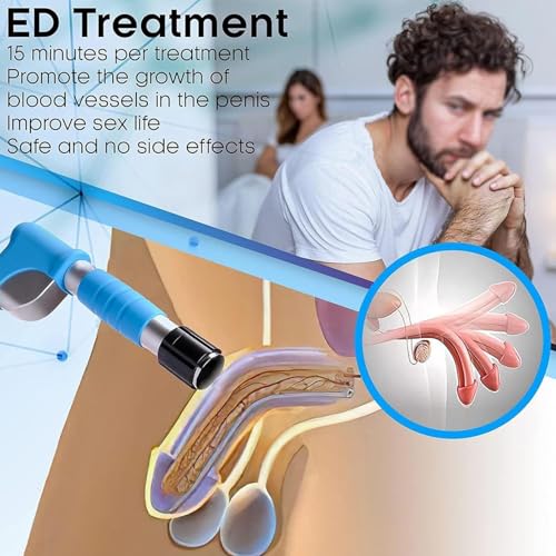 Máquina de terapia por ondas de choque extracorpóreas Dispositivo electromagnético E-D para alivio del dolor y masaje profundo muscular para disfunción eréctil miniatura 6