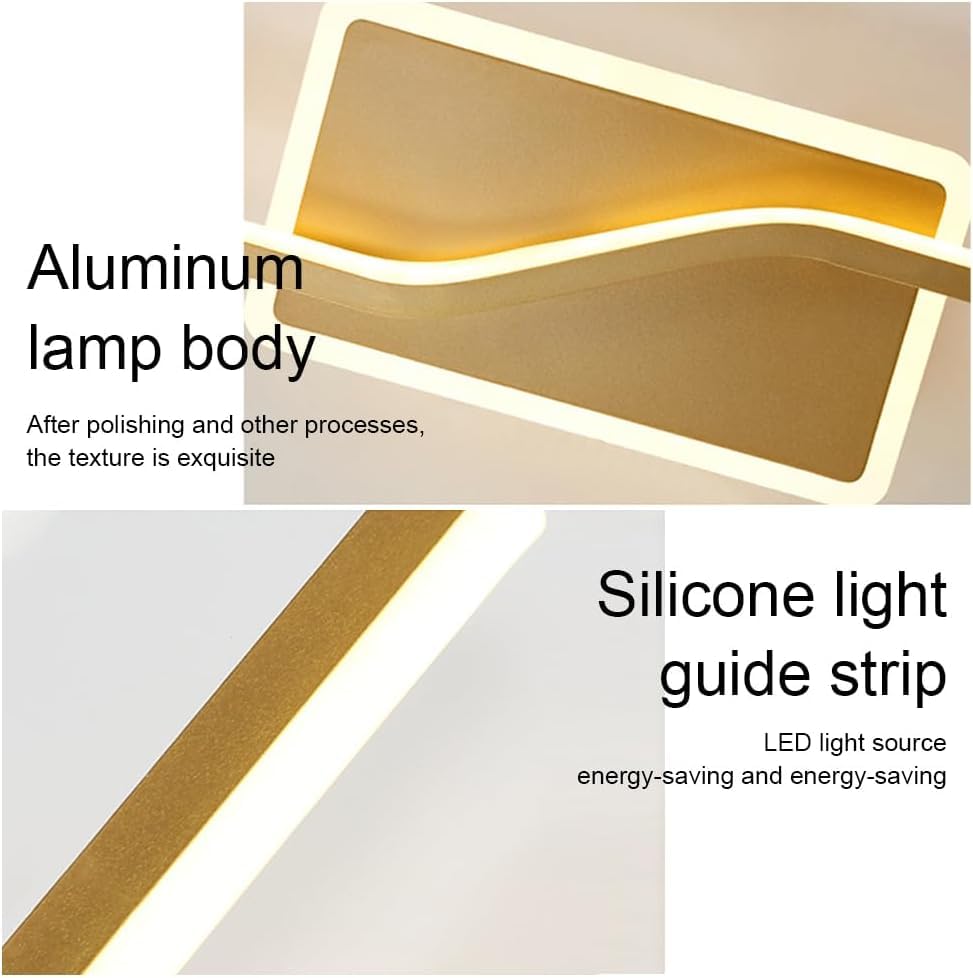 Lámpara de pared interior LED lineal Chaner LWX moderna 2