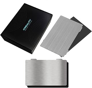 2Sets Original Upgraded Platform Resin Magnetic Flexible Steel Plate + Base Kits Compatible with Creality LD-002H SLA 3D Printer Accessories (138x85mm)