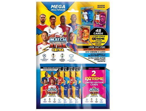Topps Champions League Match Attax EXTRA 2023/24-1 x Mega Multipack
