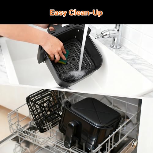 Image of Tastee Air Fryer Lite, 8-in-1 Compact 5.5QT Oven