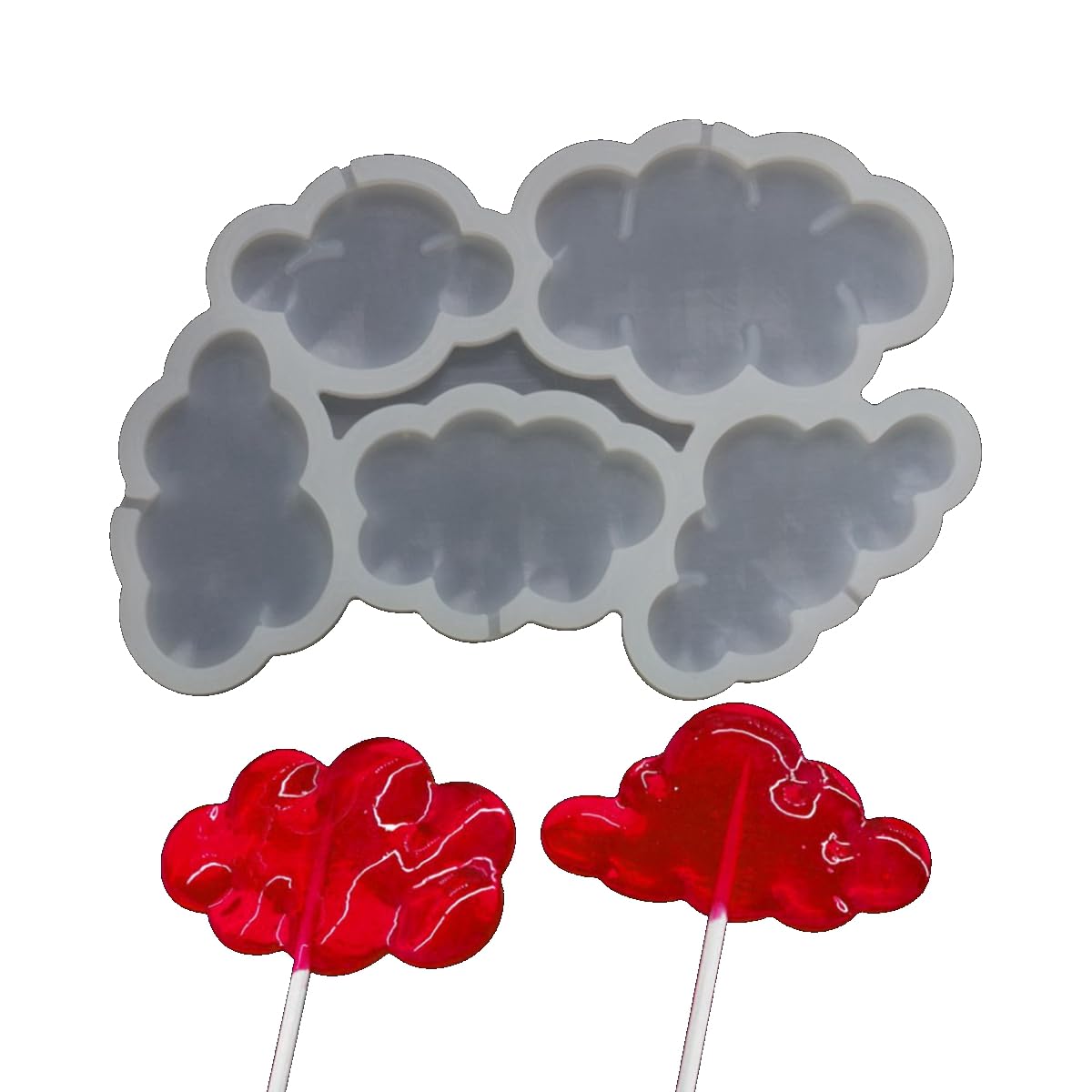 Silicone Lollipop Mold - DIY Candy & Resin Making -18 Silicone Lollipop Mold - DIY Candy & Resin Making -18