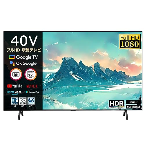 Amazon.co.jp: [SmartTV] スマートテレビ(Android TV) 40インチ