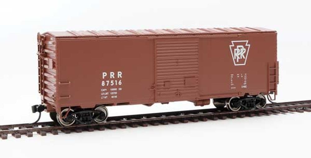 Walthers HO Scale 40' ACF Modern Boxcar/8' Door Pennsylvania Railroad/PRR #87516