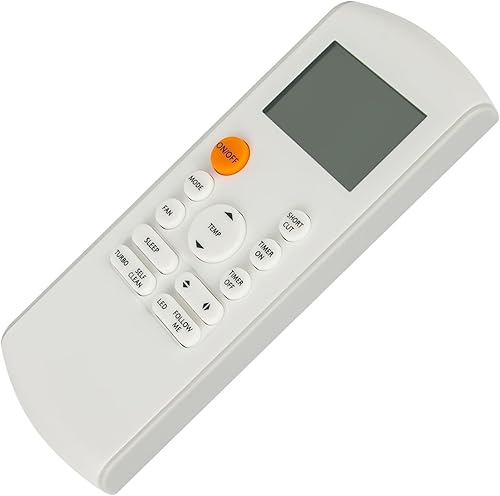 Miniatura 3 de ALLIMITY RG57A16/BGEF - Mando a distancia reemplazado con retroiluminación para aire acondicionado Midea AC RG57H3 (B) BGCEF-M RG57A2/BGEF RG57A3