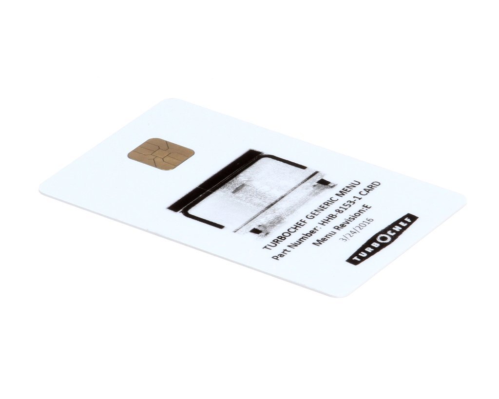 TURBOCHEF PARTS HHB-8153-1 SMART CARD GENERIC (DOMESTIC H (HHB-8153-1)