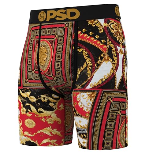 PSD Men's Lap Of Luxury Boxer Briefs, Multi, M