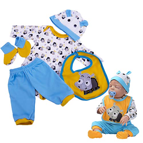 Realistic Reborn Baby Dolls Clothes Boy 22 Inch For