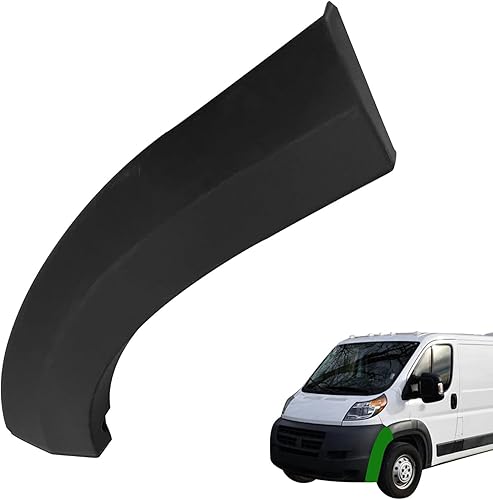 Moldura de parachoques delantero para esquina lateral del conductor, moldura de guardabarros LH compatible con RAM Promaster 1500 2500 3500 Cargo disponible en Yaxa Colombia