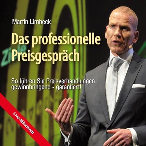 Das professionelle Preisgespr&auml;ch Audiolivro Por Martin Limbeck capa