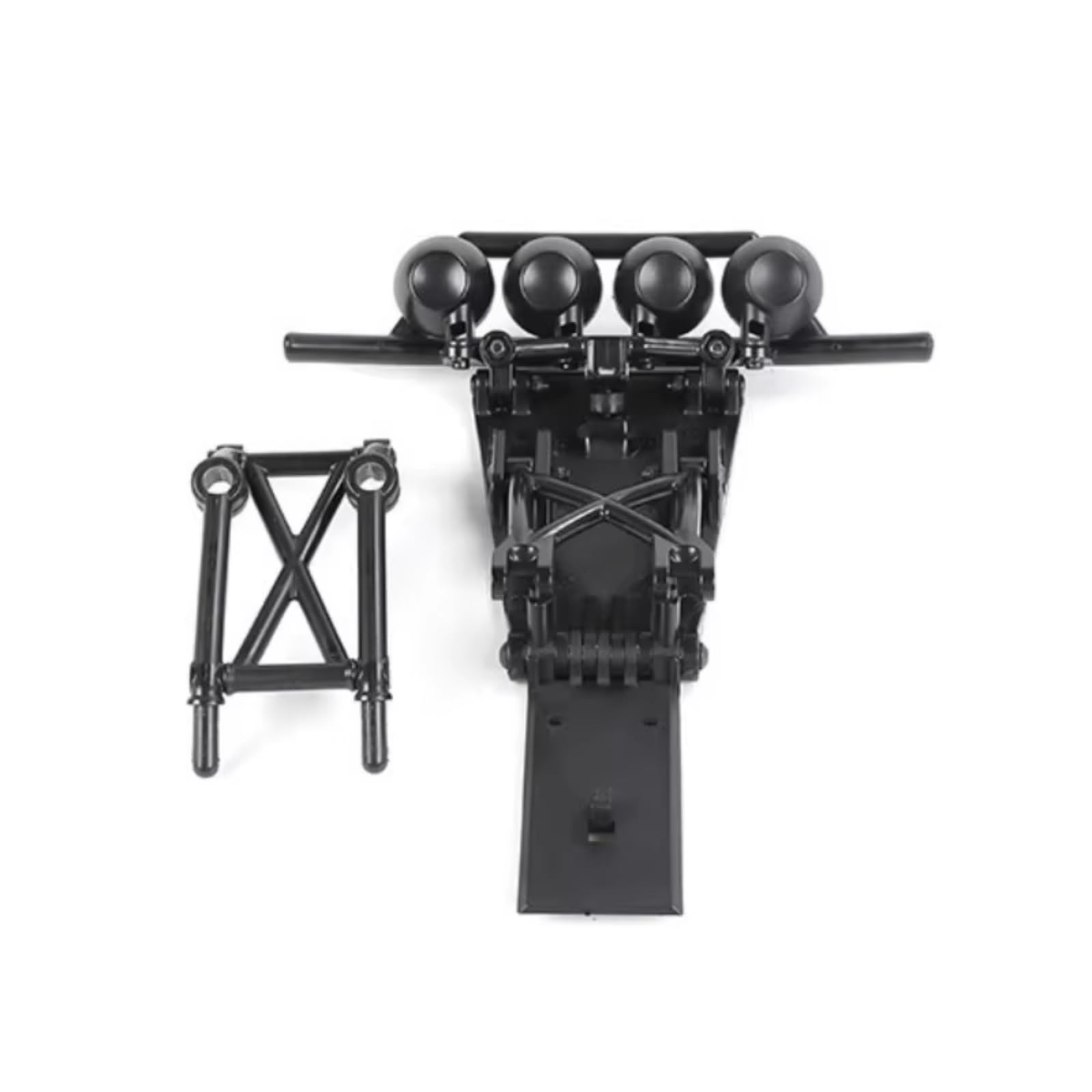 Kit De Conversión Parachoques Delantero Plástico para HPI para Baja 5B para Rovan para Buggy 1/5 Piezas Mejora Coche RC Camiones Modificados Repuestos