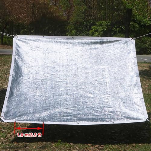Malla de protección solar Aluminet para acampar en caravana y cubrir piscinas 7