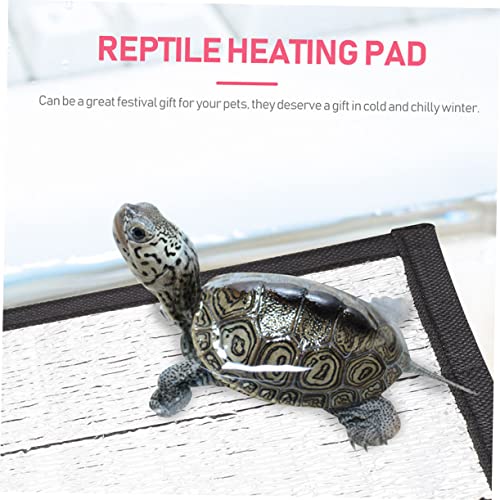 Set de 8 tapetes aislantes reflectantes para reptiles miniatura 3