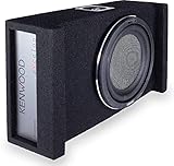 Kenwood Excelon P-XW1002B 10' Subwoofer with Sealed Down-Firing Enclosure | 10' 4-ohm subwoofer