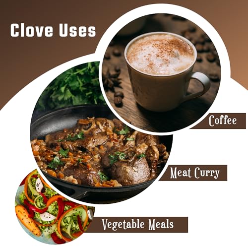 Ceylon Flavors Fresh and Pure Hand Picked USDA Certified Premuim Grade Organic Whole Cloves 3.5oz (100g) - Image 6