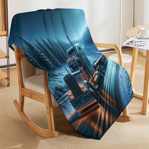 Manta de forro polar para camión sofá y cama de franela suave 140x180 cm 5
