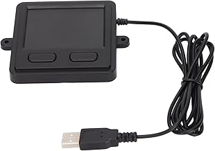 USBタッチパッド ポータブルトラックパッド 有線 埋め込み設計 2ボタン 99.97x83x12.6mm ケーブル長1.4m プラグアンドプレイ 業務用 産業用
