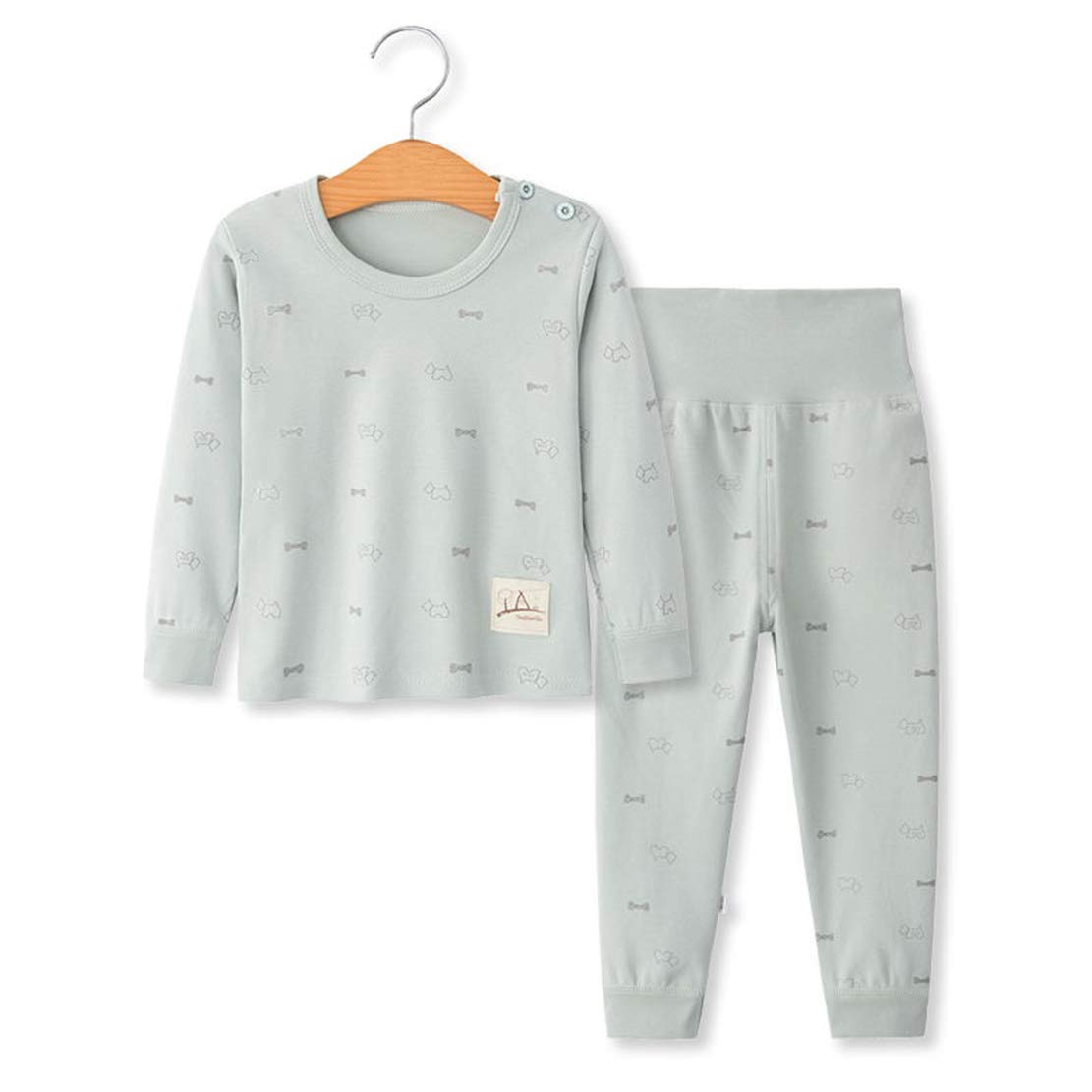 YANWANG100% Cotton Baby Boys Girls Pajamas Set Long Sleeve Sleepwear