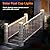 ENSLI Solar Post Cap Lights 6 Pack, 2 Mode Bright Solar Post Lights Outdoor Waterproof Fence Post Cap Lights, Outdoor Post Lights Solar Powered Deck Lights for 4x4 4.5x4.5 5x5 Posts in Garden Decor