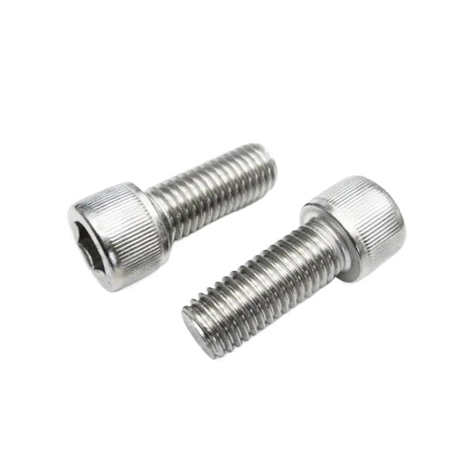 Viti M5 / 5 bulloni 50 pezzi/lotto filettatura metrica DIN912 / 5x40 mm / 5 * 40 mm acciaio inossidabile 304 testa esagonale
