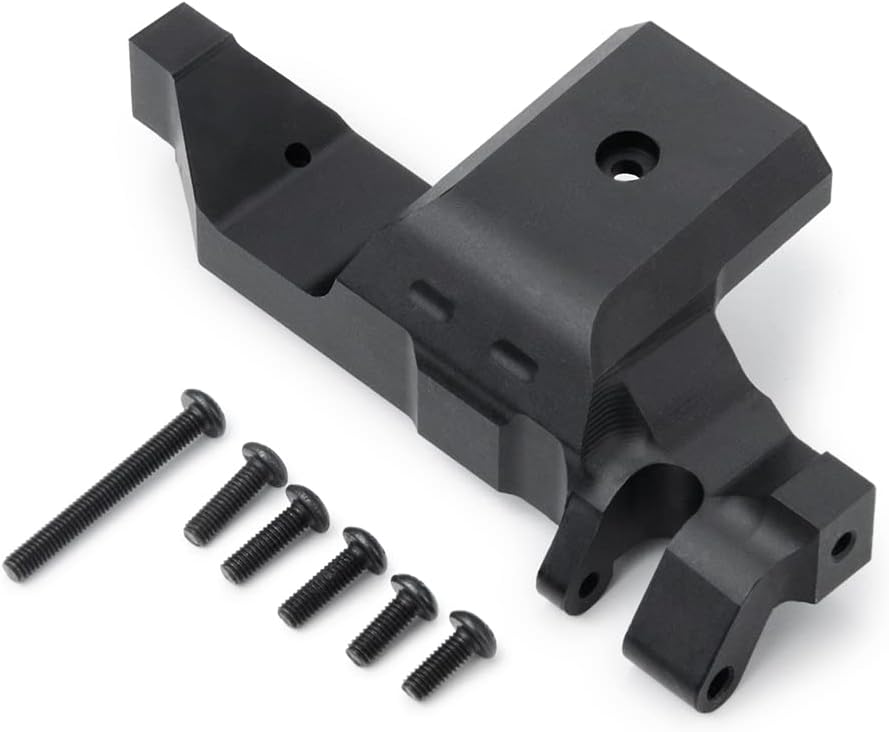 RCLIONS Aluminum Alloy Motor Mount Base Bracket for TRX4 T4 1/10 RC Crawler C...