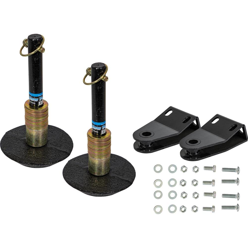 RAParts 1303240 -Heavy Duty Shoe Assembly for Fisher and Western Snow PLOWS - Complete KIT (Includes Casting, Brackets, and Hardware) - Replaces Fisher and Western #44277-1