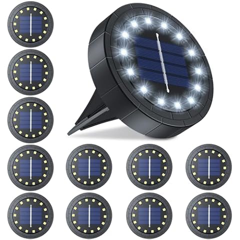 Mizmakp 12 Pack Solar Lights Cover