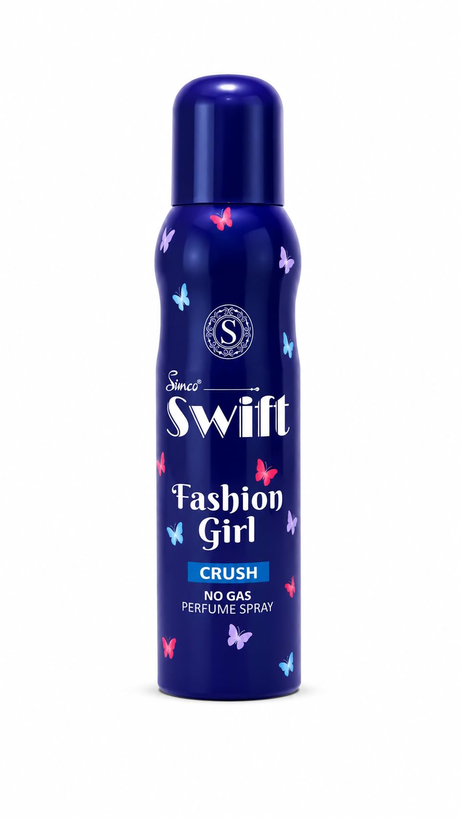 Simco Swift Fashion Girl Crush No Gas Perfume Spray 140 ml | Soul, Crush & Gossip, Long Lasting Fragrance, Skin Friendly Formula, For Women-image-0