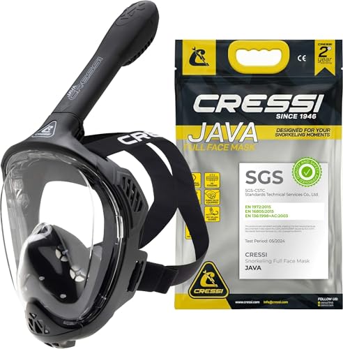 Design innovativo e compatto, ideale per chi cerca una maschera da snorkeling leggera senza rinunciare a qualità e comfort.
