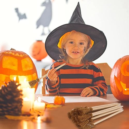 Set de 14 lápices escoba bruja para Halloween miniatura 3