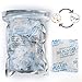 LotFancy 5g 60 Sachets Gel de Silice Déshydratant Réutilisable Absorbant l'Humidité Non-Toxique pour Evitér la Corrosion, Agent de Séchage Absorbeur d'Humidité