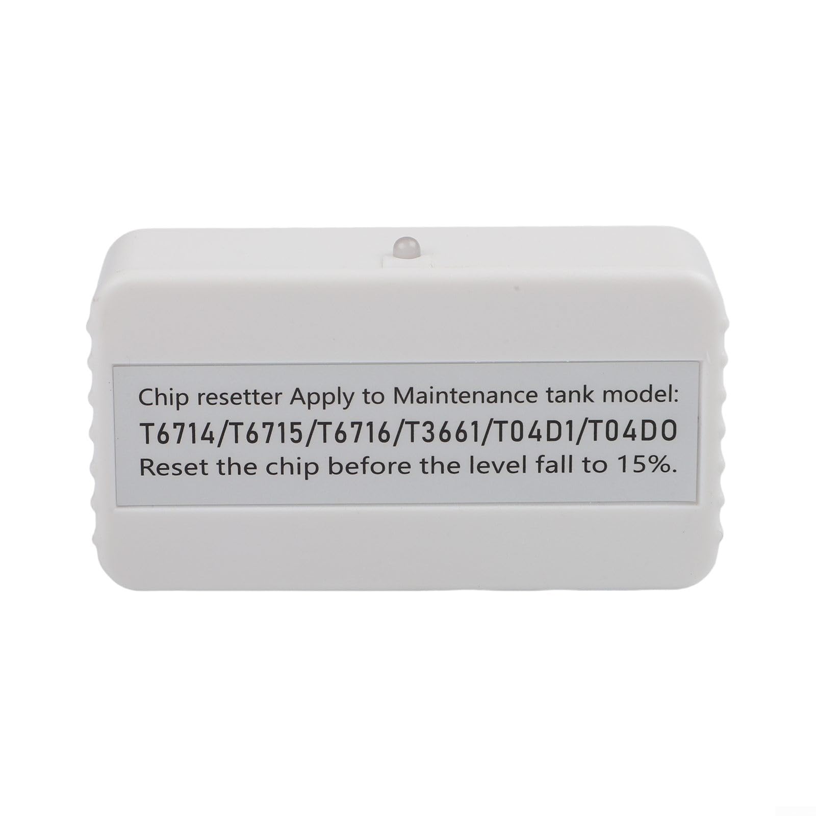 Réinitialisateur T6716 T3661 T04D1 de puce de boîte de maintenance Epson avec boîtier ABS