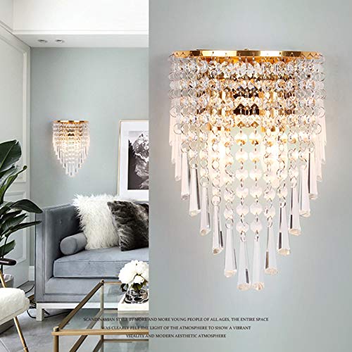 Lampada da parete in cristallo di alta qualità