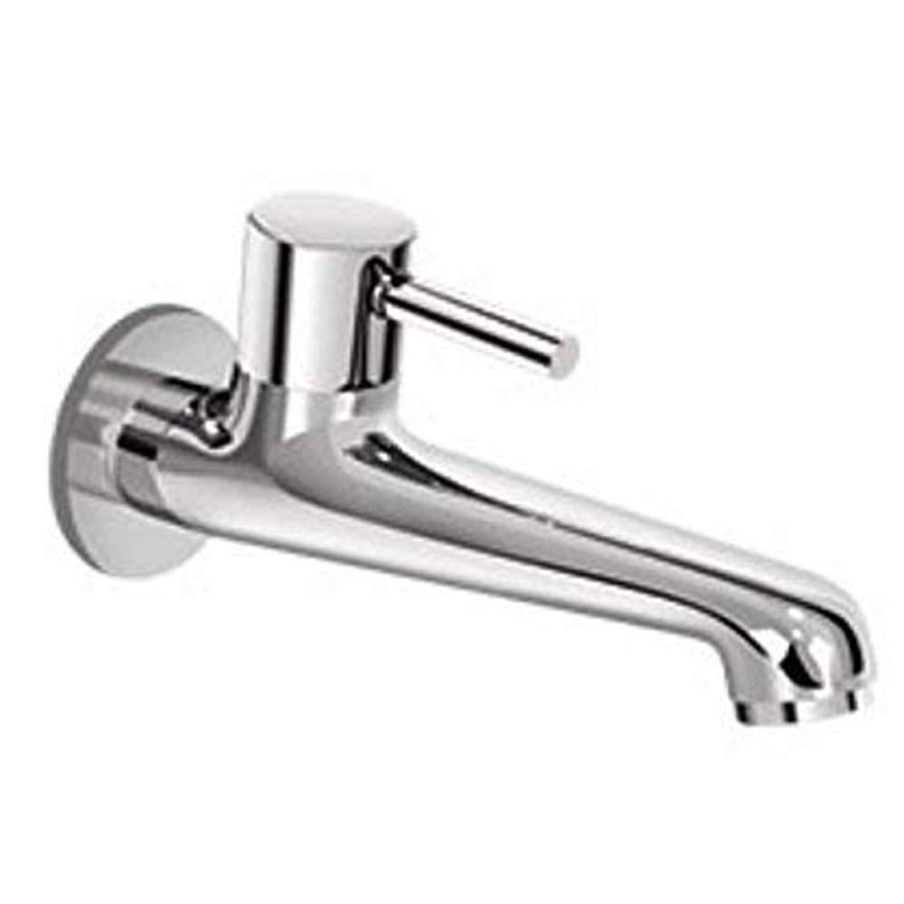 Kerovit Nucleus KB111033 Brass Long Nose Bib Cock with Flange