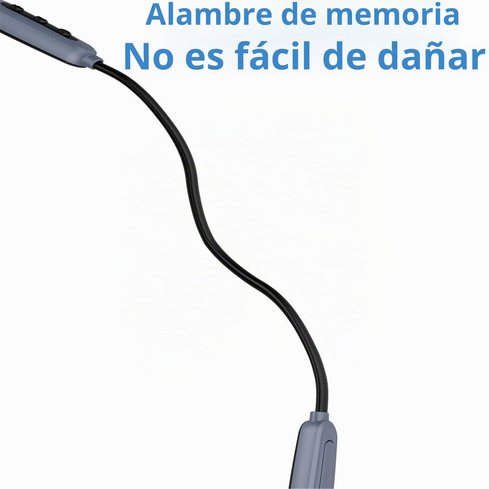 K8 - Auriculares inalámbricos Bluetooth de conducción ósea, IPX8 impermeables, para natación, fitness al aire libre, reproductor MP3 de memoria de 16 GB (gris)