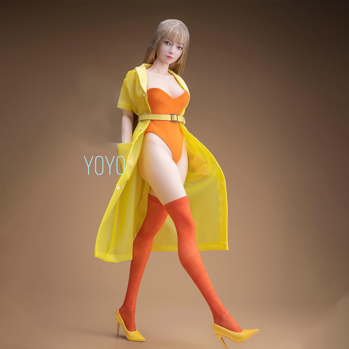 HiPlay I8Toys I8-C008C - Figura de apóstol de luz blanca a escala 1/6, color amarillo a partir de 15 años