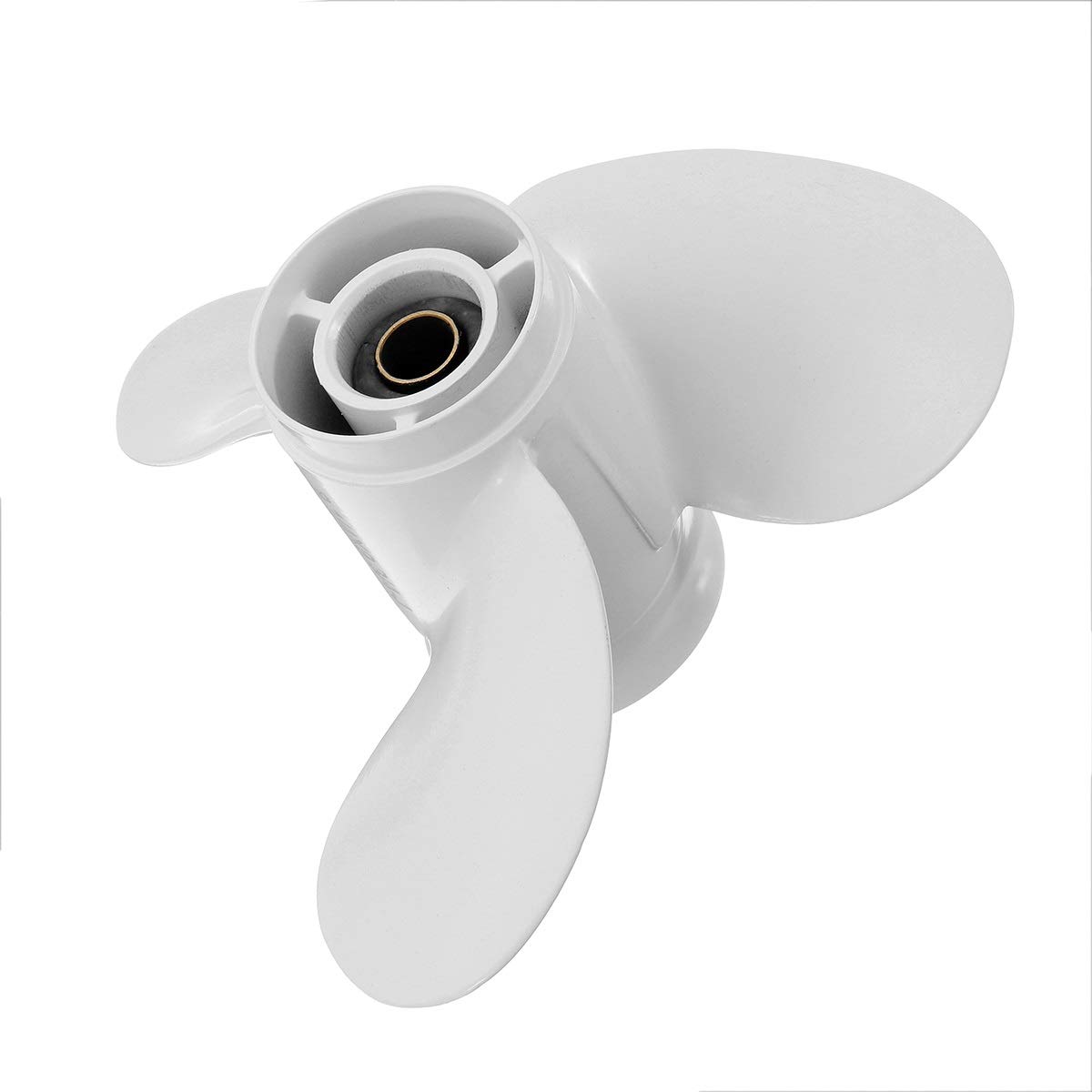 Szwaldaper Elica fuoribordo 9 1/4 X 9 3/4, for, 9.9-15HP 683-45952-00-EL Elica marina in lega di alluminio 8 denti scanalati 3 pale