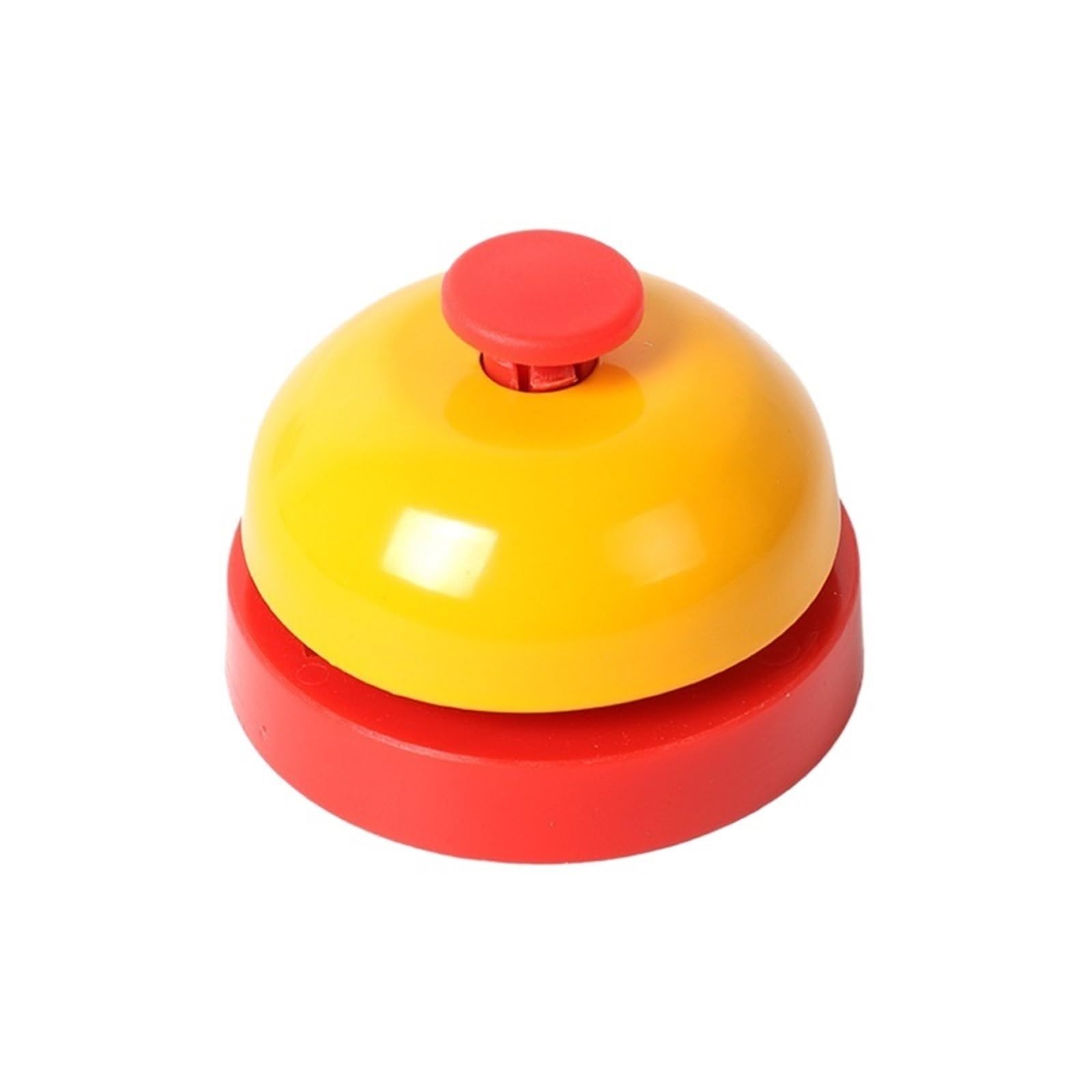 Ruwlfe Red Yellow 4Pcs Small Call Bell, Service For Restaurant Bar