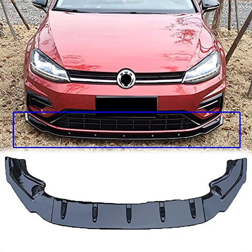 Spoiler Anteriore Sottoparaurti per Golf 7/7.5GTI/GTI/Rline/R, Frontali Paraurti Anteriore Auto Spoiler Parti per Auto