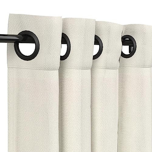 Sunbrella Canvas Natural Outdoor Curtain 96