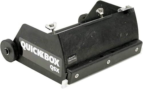 TapeTech QB06-QSX QuickBox QSX 6.5 pulgadas Caja de acabado para compuesto de ajuste rápido