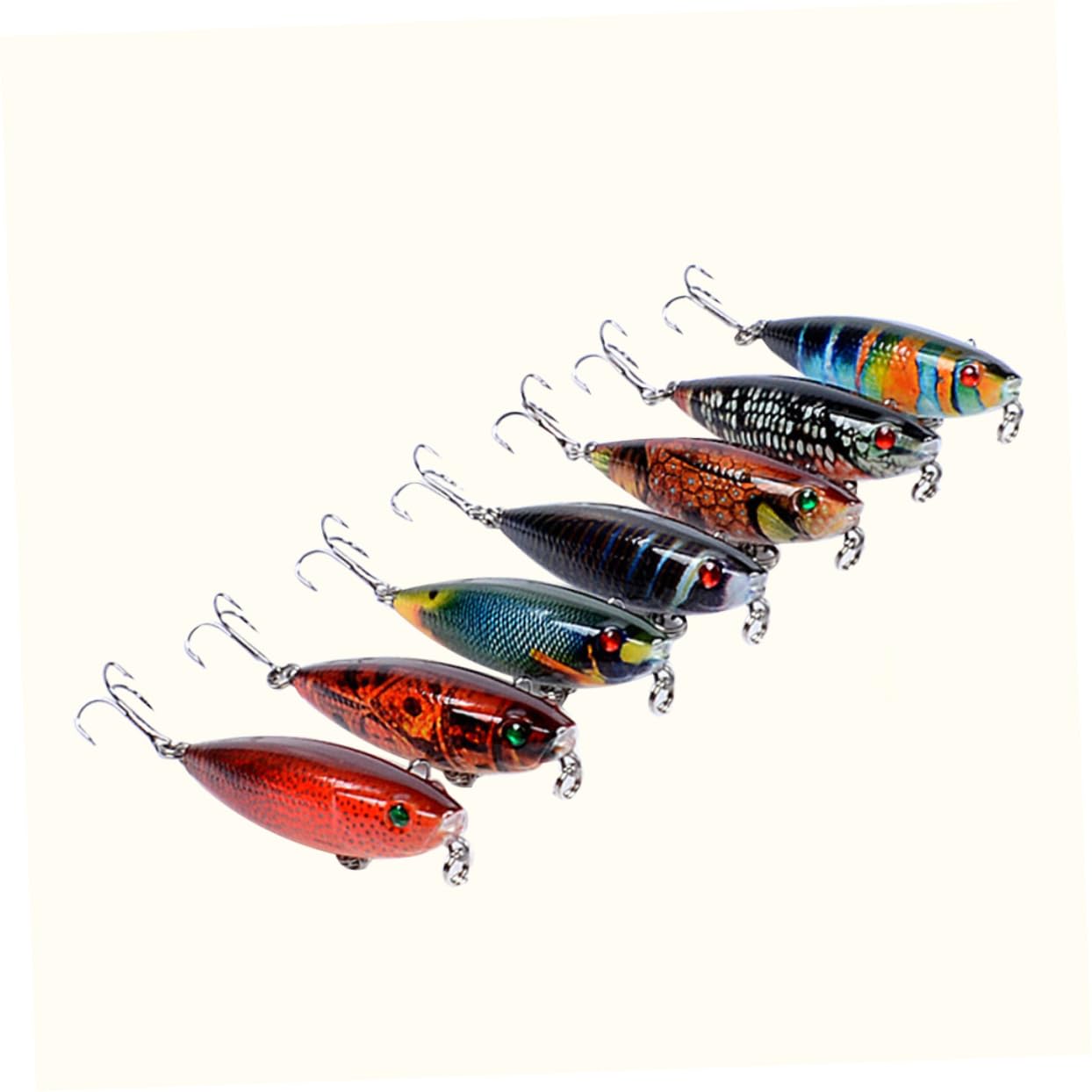 Appâts Durs Crayon Flottant Leurre De Basse Kit De Leurre De Pêche Matériel De Pêche Leurres De Basse Lys De Pêche Appâts Flottants Appâts Réalistes