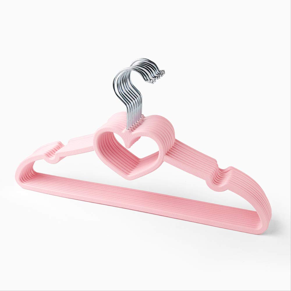 NHGF Unmarked Clothes Support Hook Swear Rack Heart-shaped Children's Cold Clothes Rack 10 A
