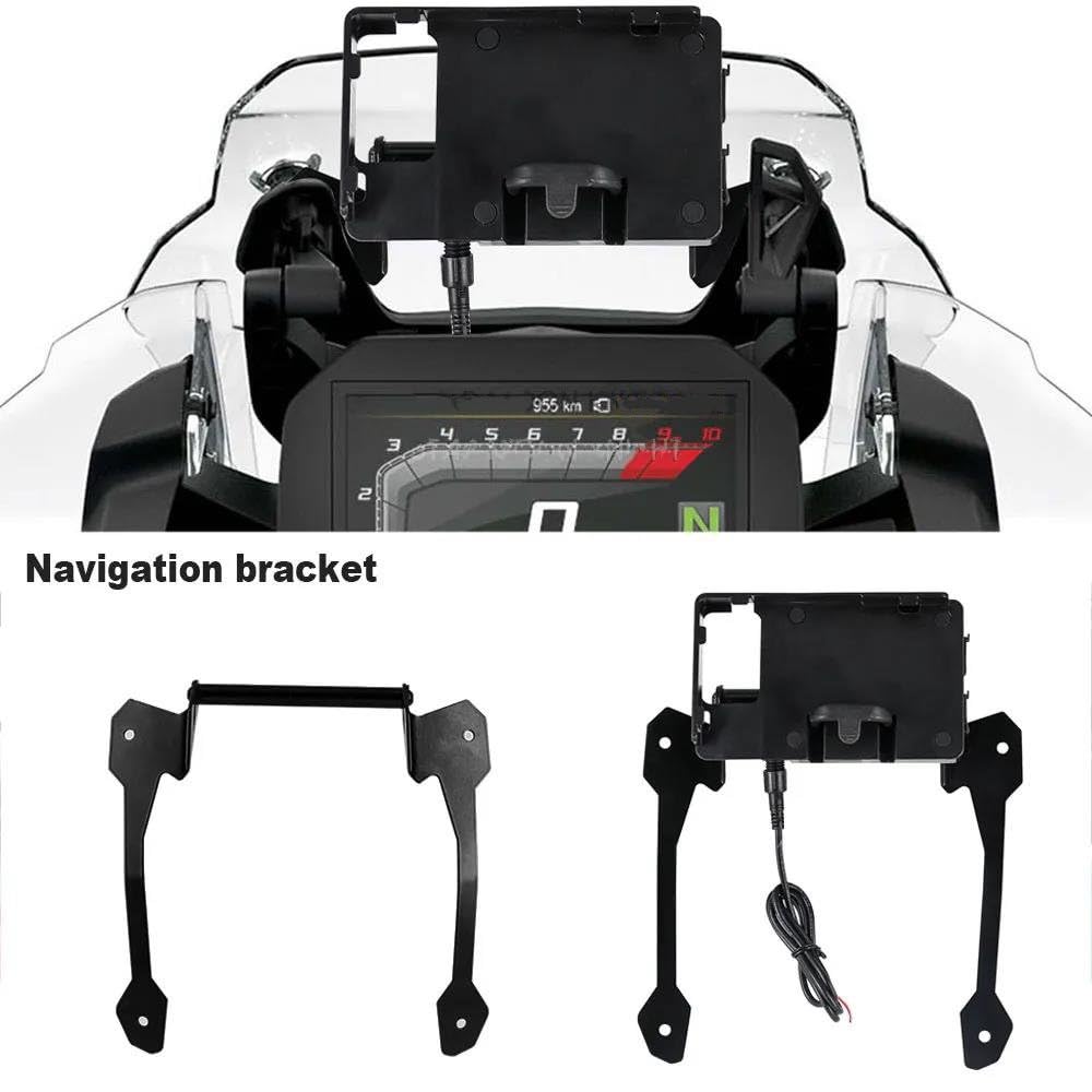 Moto Support Smartphone pour BMW F850GS pour Adventure F 850 ​​GS pour ADV 2018 2019 Support Navigation Moto Support Clip Téléphone Support Smartphone Support GPS Support Navigation GPS (Taille : USB