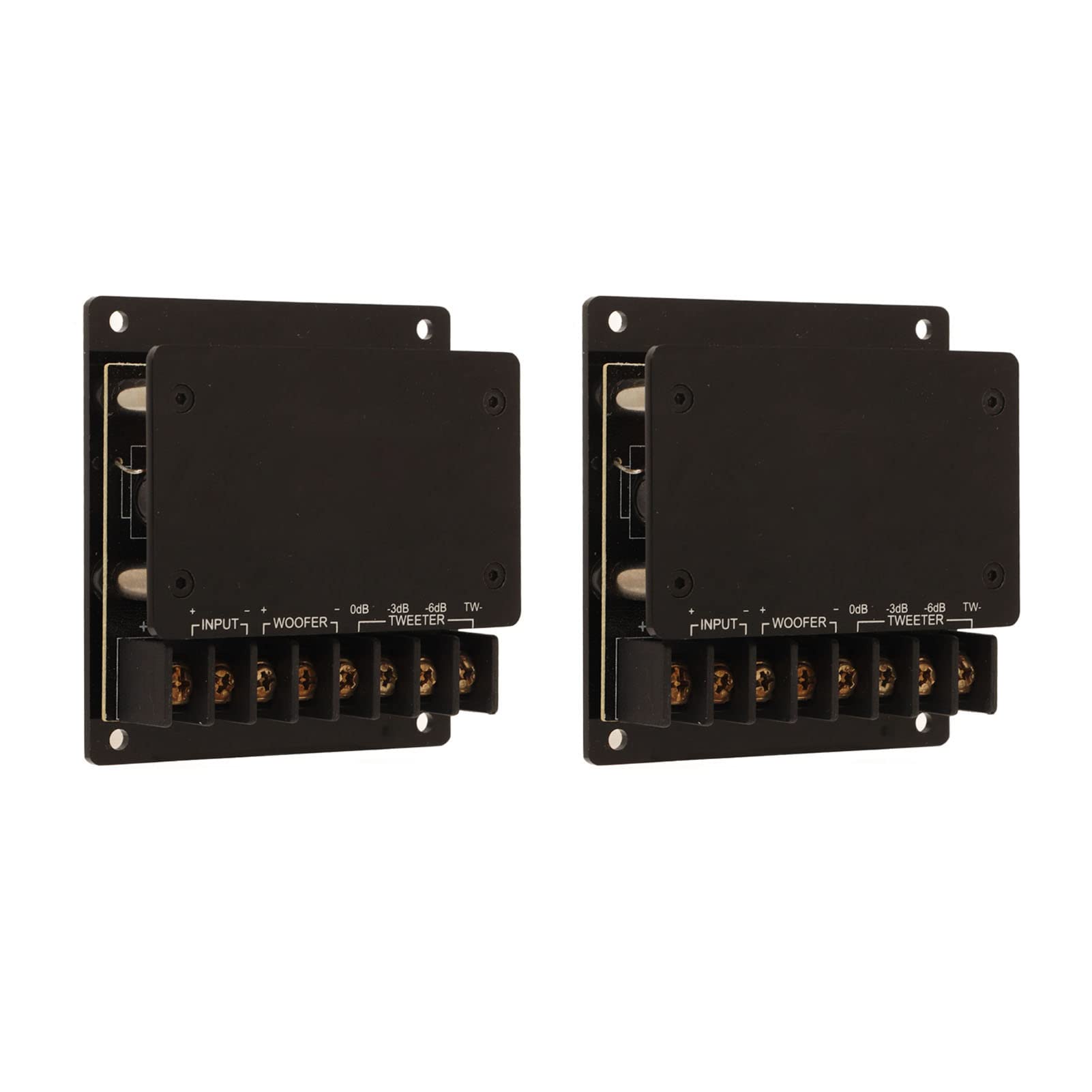 Keenso Crossover 2 Vie ABS Metallo Audio Crossover 120W Max, Protezione